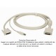 Cable DVI/USB-A a M1 para proyector INFOCUS y otras marcas 1.8 m